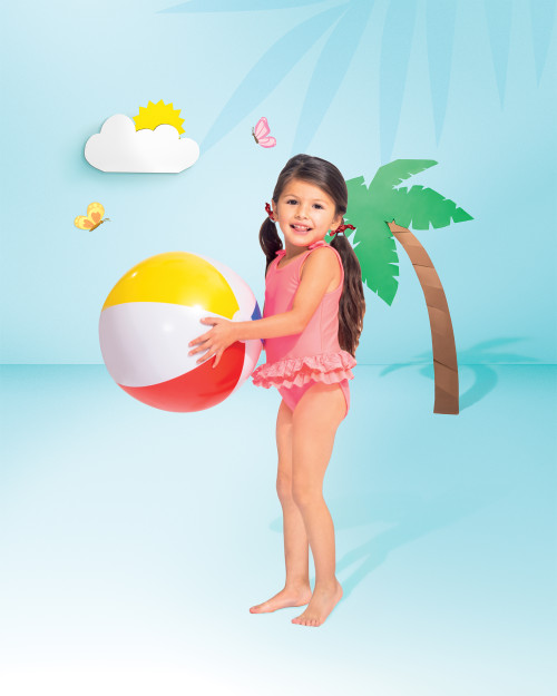 Intex Glossy Panel Inflatable Beach Ball - 20"