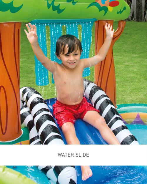 Intex Jungle Inflatable Play Center W/ Slide