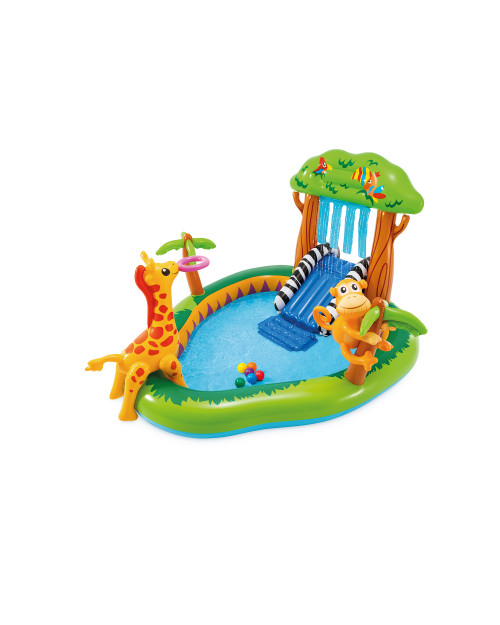 intex Jungle Inflatable Play Center w/ Slide