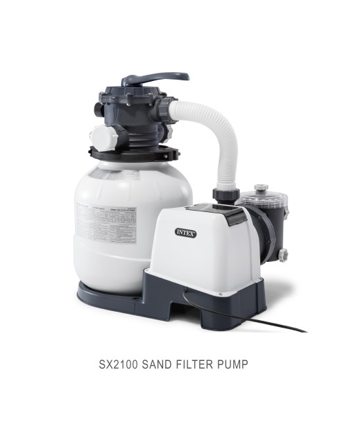 intex Krystal Clear™ Sand Filter Pump - 2100 GPH