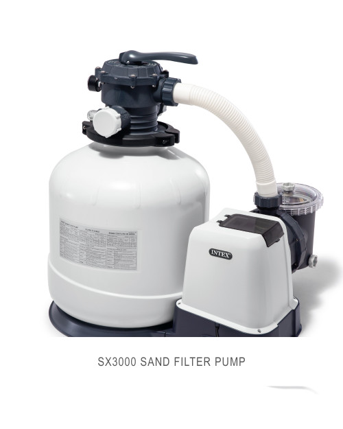 intex Krystal Clear™ Sand Filter Pump - 3000 GPH