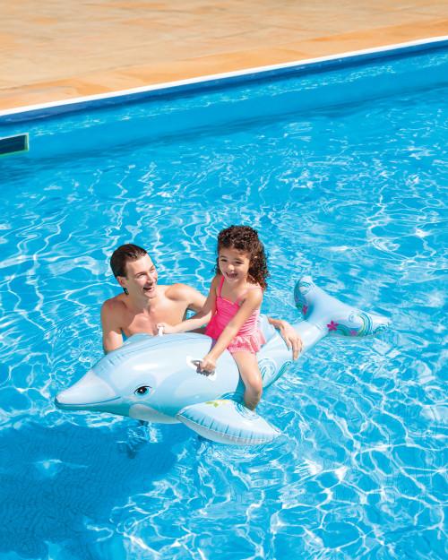 intex Lil' Dolphin Ride-On Inflatable Pool Float