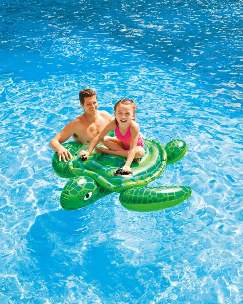 Intex Lil' Sea Turtle Ride-On Inflatable Pool Float