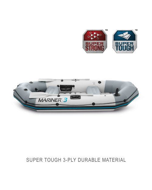 Intex Mariner™ 3 Inflatable Boat Set - 3 Person