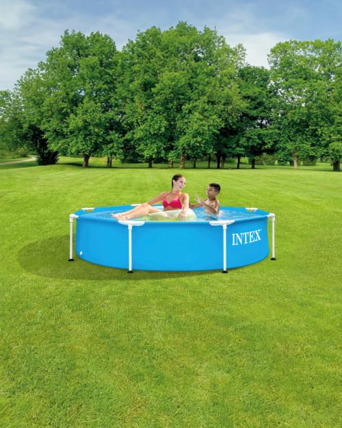 Intex Metal Frame 8' X 20" Above Ground Pool