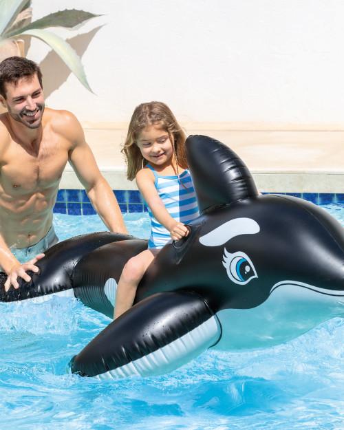 Intex Orca Whale Ride-On Inflatable Pool Float