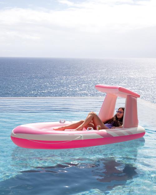 intex Pink Paradise Inflatable Boat Float