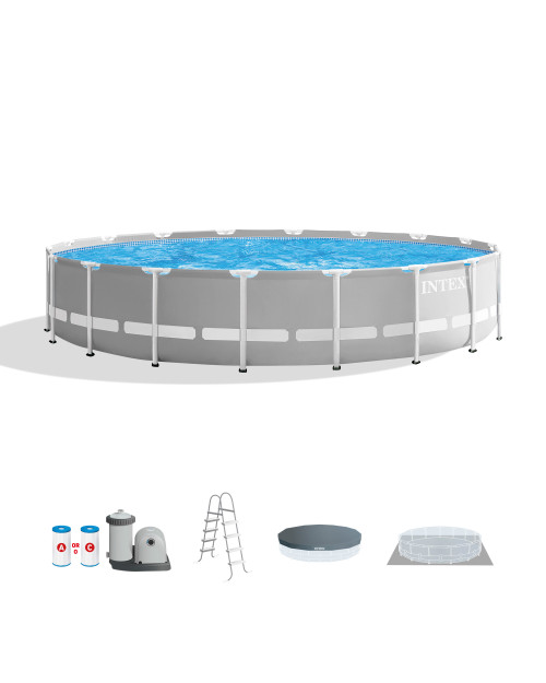 intex Prism Frame™ 18' x 48" Above Ground Pool Set