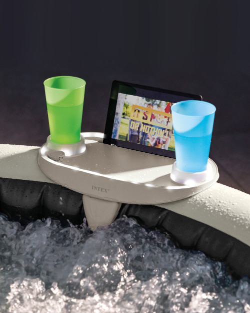 intex PureSpa™ Inflatable Hot Tub Tray w/ Light