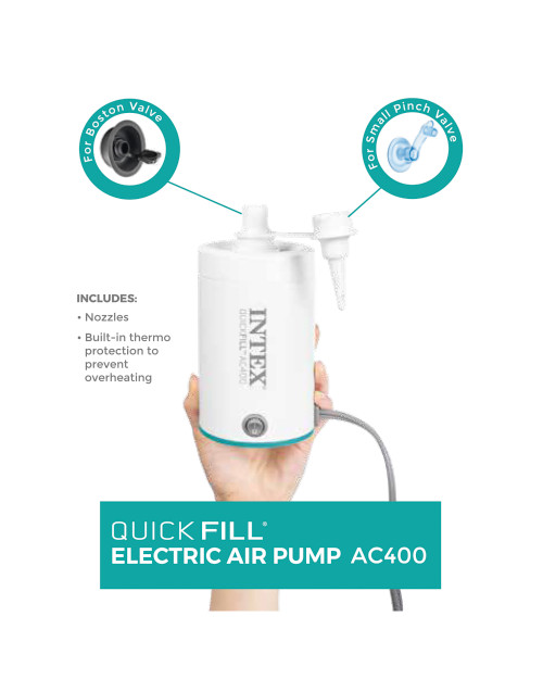 intex Quick-Fill® Electric Air Pump - AC400