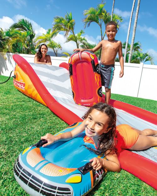 intex Racing Fun Inflatable Water Slide