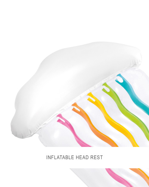 Intex Rainbow Cloud Inflatable Floating Mat