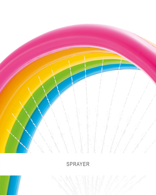 Intex Rainbow Cloud Inflatable Sprinkler Toy