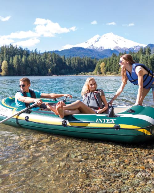 intex Seahawk™ 3 Inflatable Boat Set - 3 Person