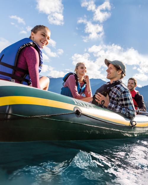 intex Seahawk™ 4 Inflatable Boat Set - 4 Person