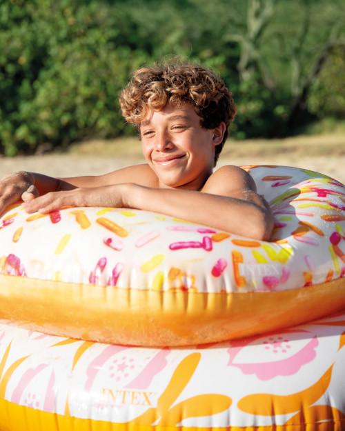 Intex Sprinkle Donut Heart Inflatable Tube