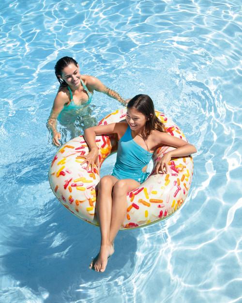 intex Sprinkle Donut Heart Inflatable Tube