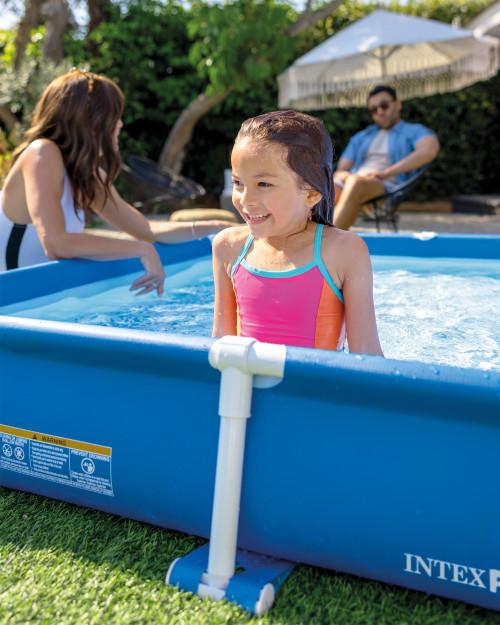 Intex Square Frame Pet Pool Set With Filter