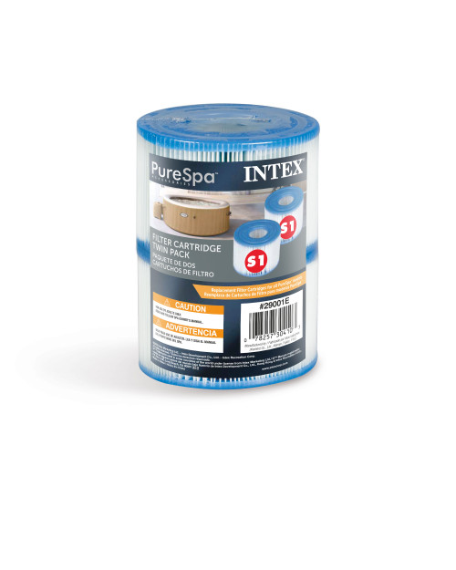 Intex Type S1 Hot Tub Filter Cartridge - 2 Pack