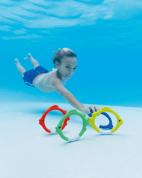 intex Underwater Pool Toys - Fish Rings