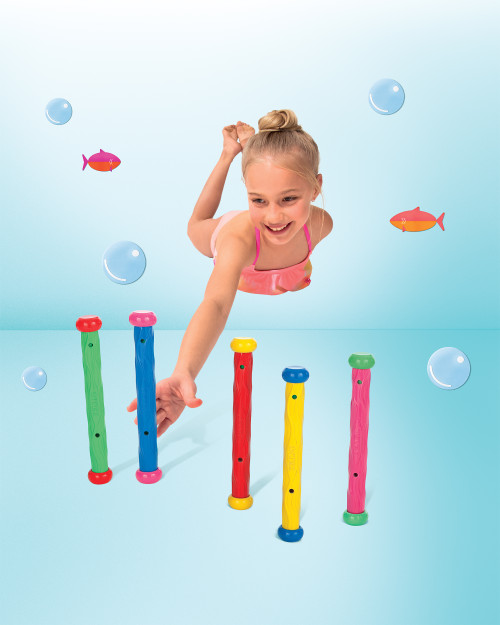 Intex Underwater Pool Toys - Play Sticks