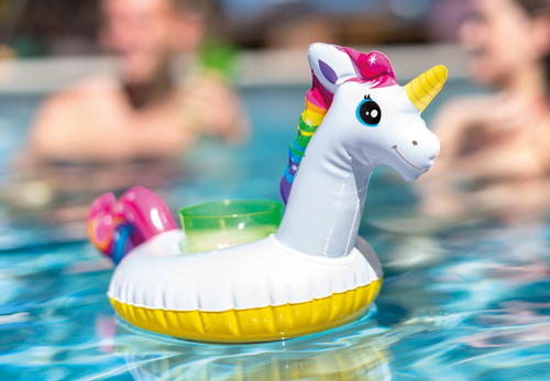 Intex Unicorn Inflatable Drink Floaties - 3 Pack