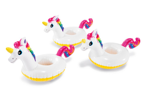Intex Unicorn Inflatable Drink Floaties - 3 Pack