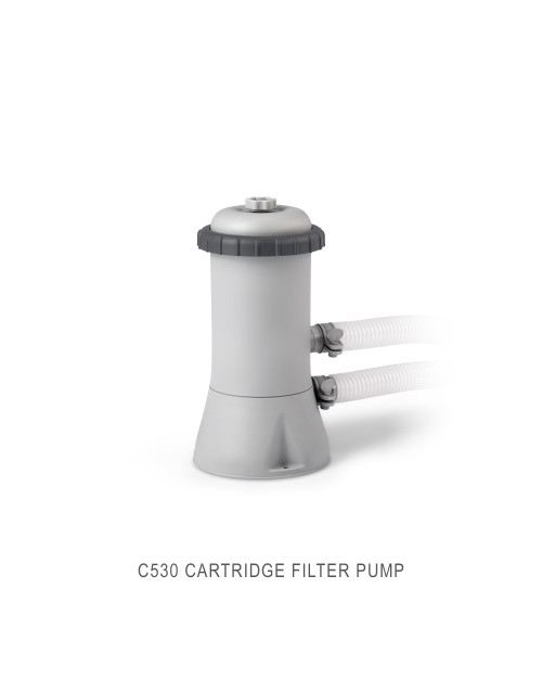 intex Krystal Clear™ Cartridge Filter Pump - 530 GPH