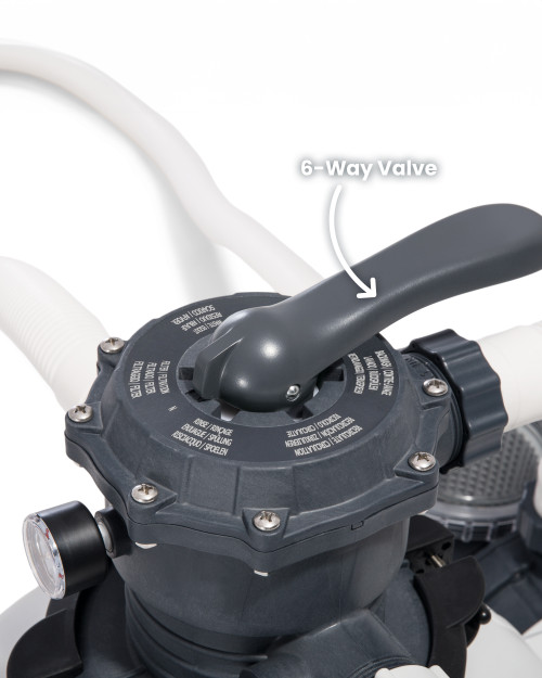 Intex Krystal Clear™ Sand Filter Pump & Saltwater Pool Chlorine System - 8 500 Gal