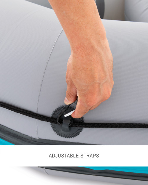 Intex Mariner 3 Inflatable Boat With Bimini Top (Deep Discount Due To Cosmetic Blemishes)*