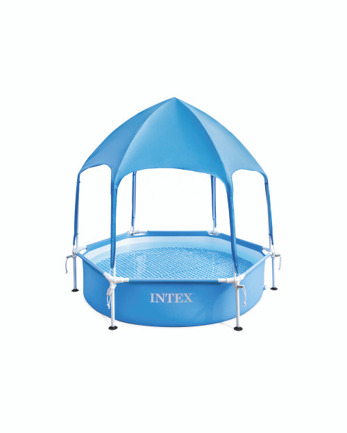 Intex Metal Frame Canopy Metal Frame Pool - 6ft X 15In