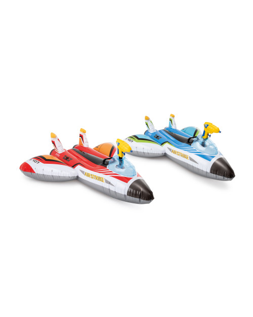 Intex Plane Ride-On Inflatable Pool Floats W/ Water Guns - Assortment