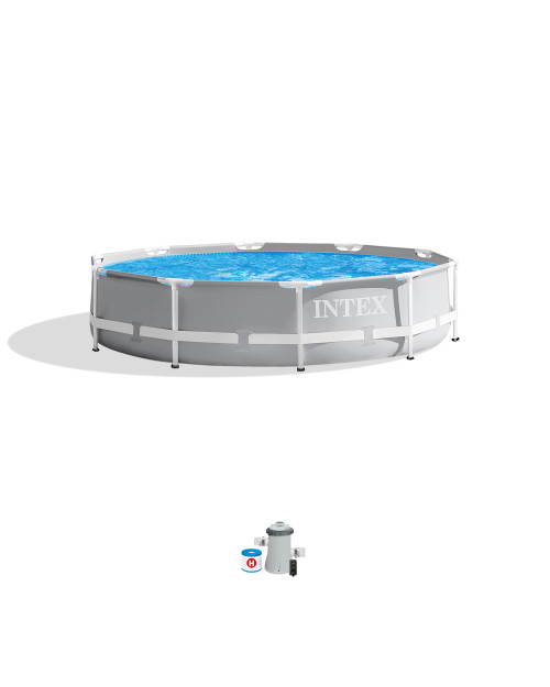 intex Prism Frame™ 10' x 30" Above Ground Pool w/ Filter Pump