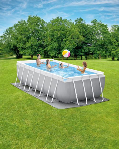 Intex Prism Frame™ 16' X 8' X 42" Rectangular Above Ground Pool Set