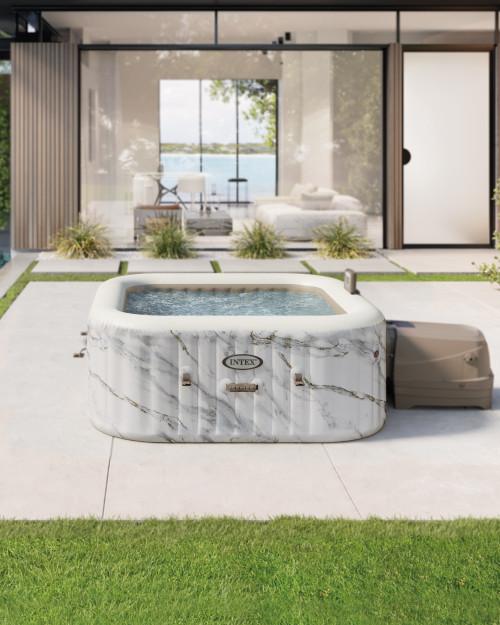 intex PureSpa™ Calacatta Jet and Bubble Deluxe Set - 4 Person