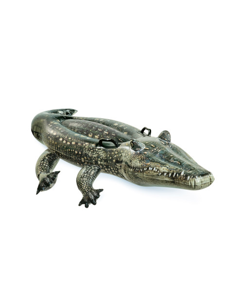 Intex Realistic Gator Ride-On Inflatable Pool Float