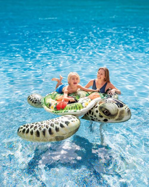 Intex Realistic Sea Turtle Ride-On Inflatable Pool Float