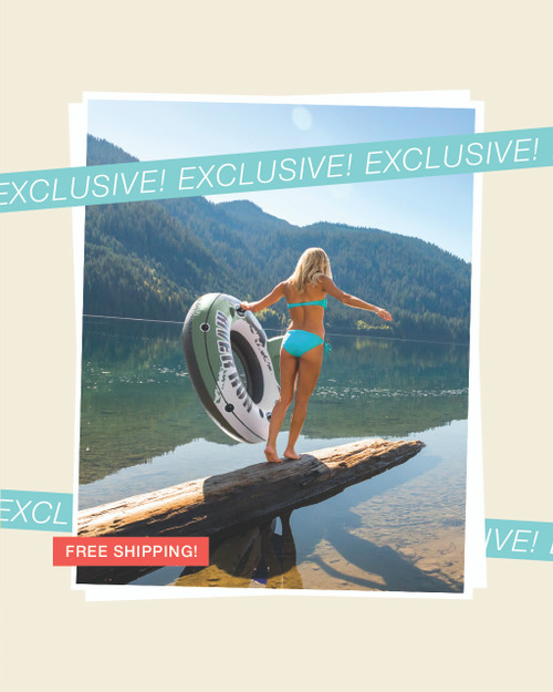 intex River Run® 1 Inflatable Floating Lake Tube - Green