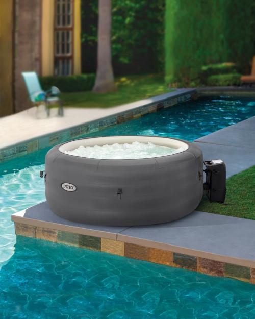 Intex SimpleSpa Bubble Massage Inflatable Hot Tub 4 Person