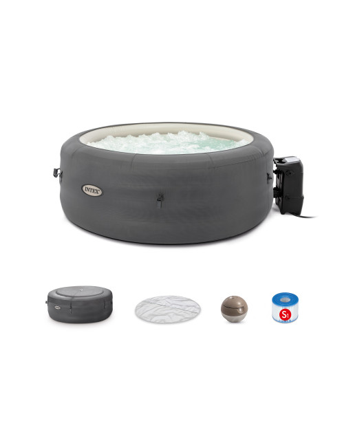 Intex SimpleSpa Bubble Massage Inflatable Hot Tub 4 Person