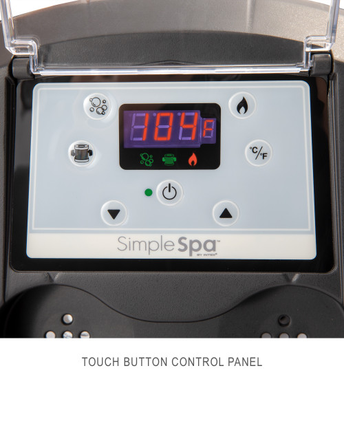 Intex SimpleSpa Bubble Massage Inflatable Hot Tub 4 Person