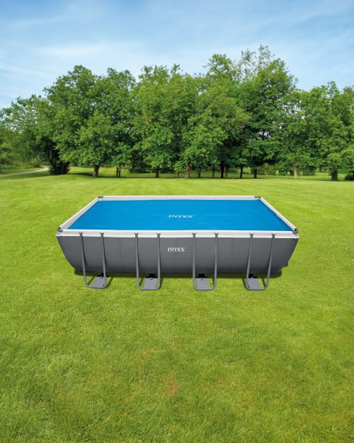 Intex Solar Pool Cover For 18' X 9' Rectangular Swimming Pools