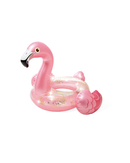 Intex Sparkling Glitter Flamingo Inflatable Pool Swim Tube