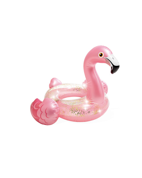 intex Sparkling Glitter Flamingo Inflatable Pool Swim Tube