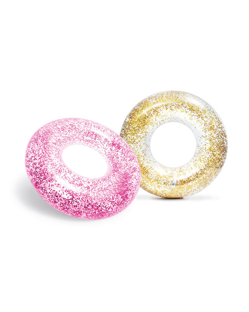 intex Sparkling Glitter Inflatable Pool Swim Tubes - Assortment