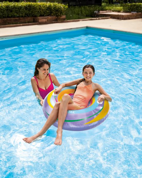 Intex Swirly Whirly Inflatable Pool Swim Tubes - Assortment