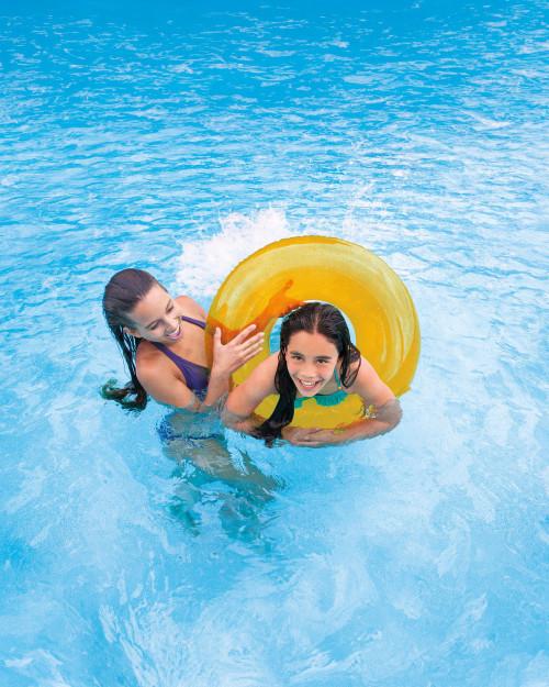 Intex Transparent Inflatable Pool Swim Tubes - Assortment