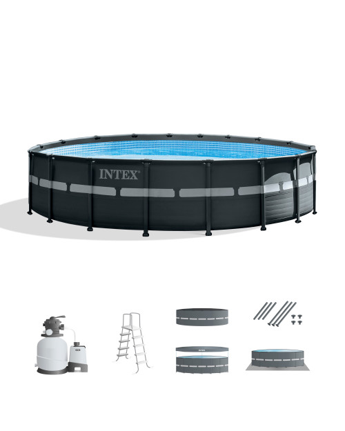 Intex Ultra XTR® Frame Above Ground Pool W/ Sand Filter Pump - 18' X 52"