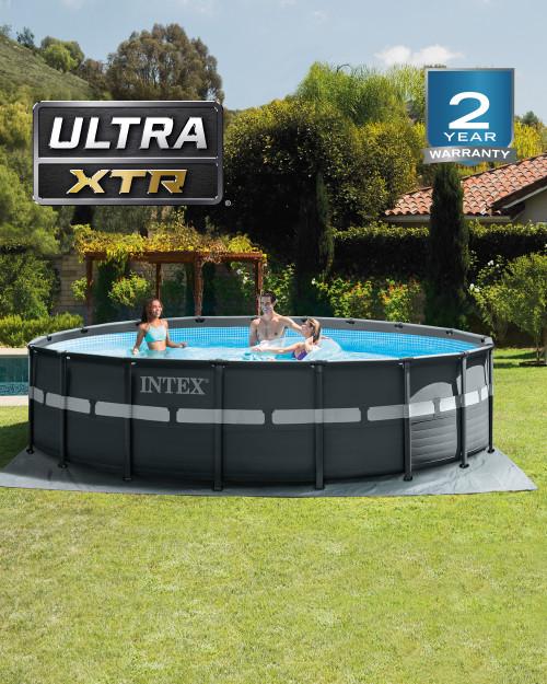 intex Ultra XTR® Frame Above Ground Pool w/ Sand Filter Pump - 18' x 52"