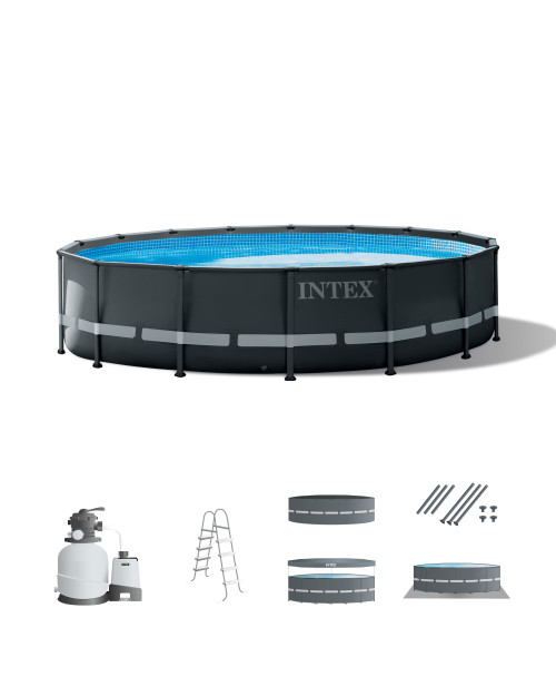Intex Ultra XTR® Frame Above Ground Pool W/ Sand Filter Pump - 16' X 48"